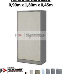 MUEBLES METÁLICOS - ARMARIO PUERTA BATIENTE